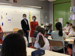 Remise de dictionnaires aux CM2