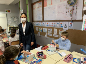 Remise de dictionnaires aux CM2