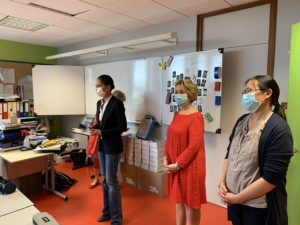 Remise de dictionnaires aux CM2