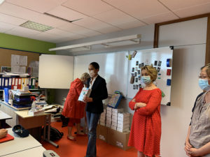 Remise de dictionnaires aux CM2
