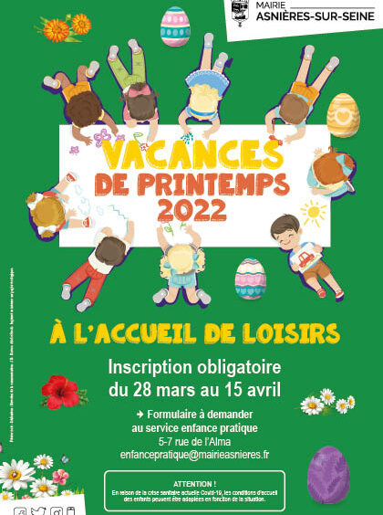 Affiche accueil Loisirs