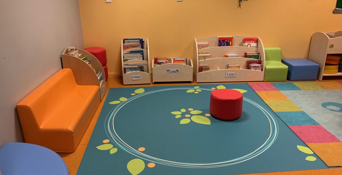 nouvelle bibliothèque à St Joseph