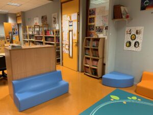 nouvelle bibliothèque à St Joseph