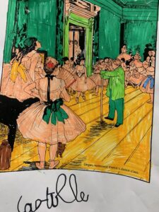 CP et armateur autour de Degas