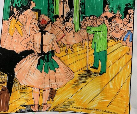 CP et armateur autour de Degas