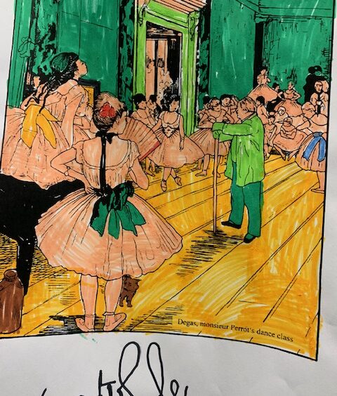 CP et armateur autour de Degas