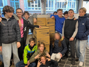 Image4OK Collecte alimentaire collège Saint Jospeh